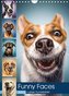 Funny Faces - Lustige Hundebilder (Wandkalender 2023 DIN A4 hoch)