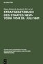 Strafgesetzbuch des Staates New-York vom 26. Juli 1881