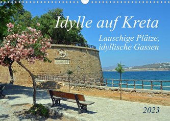 Idylle auf Kreta (Wandkalender 2023 DIN A3 quer)
