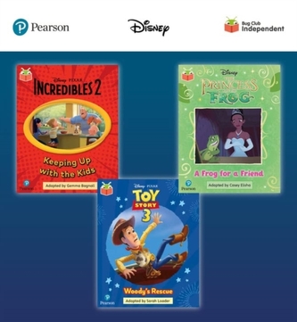Pearson Bug Club Disney Year 1 Pack C, including decodable phonics readers for phase 5; The Incredibles: Keeping Up with