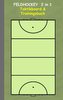 Feldhockey  2 in 1 Taktikboard und Trainingsbuch