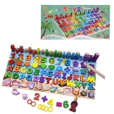 Dřevěná naučná stavebnice