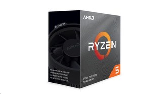 CPU AMD RYZEN 5 3600, 6-core, 3.6 GHz (4.2 GHz Turbo), 35MB cache (3+32), 65W, socket AM4, Wraith Stealth Cooler