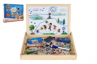 Oboustranná magnetická tabule Tlapková patrola