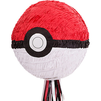 Piňata Pokemon ball  - 27.3 x 27.9 x 27.3 cm