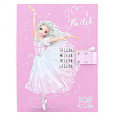 Zápisník na kód Top Model, I Love Ballet