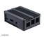 AKASA krabička pro Raspberry Pi 3 a Asus Tinker/S, Extended Aluminium, with Thermal Modules (SD Slot concealed)