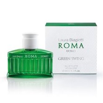 Laura Biagiotti Roma Uomo Toaletní voda Green Swing 75 ml pro muže
