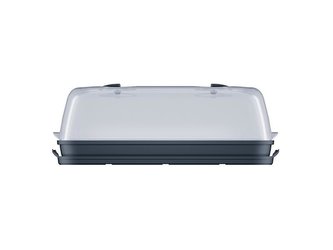Minipařeniště Respana Table Greenhouse antracit 51,5cm polykarbonové víko