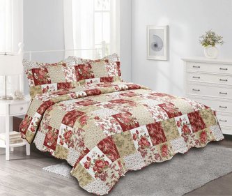 Přehoz na jednolůžko + 1 polštář, 0/6