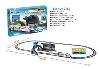 Vlaková sada 244 cm