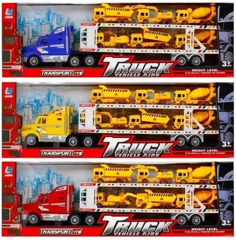 Auto ciężarowe z akcesoriami Laweta mix