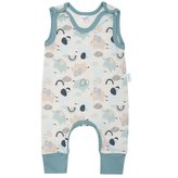 Kojenecké bavlněné dupačky New Baby Šťastní Sloníci zelená - velikost 80 (9-12m)