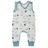 Kojenecké zateplené dupačky New Baby Šťastní Sloníci zelená - velikost 86 (12-18m)