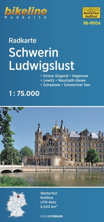 Radkarte Schwerin Ludwigslust (RK-MV04)