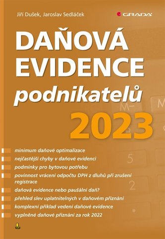 Daňová evidence podnikatelů 2023 Daňová evidence podnikatelů 2023