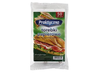 PRAKTYCZNA PAPÍROVÉ SÁČKY 40+10KS