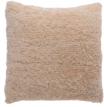 Dekorační polštář krémový 45x45 cm