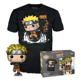 Funko POP & Tee: Naruto - Naruto Running (velikost M)