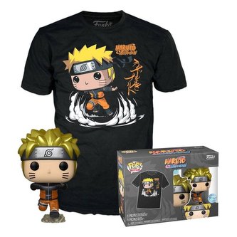 Funko POP & Tee: Naruto - Naruto Running (velikost M)