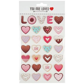 SAMOLEPKY PĚNOVÉ SWEET 25X15.5CM