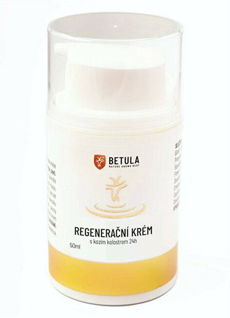 Betula pendula Regenerační krém s kozím kolostrem 24 h 100 ml