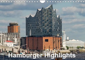 Hamburger Highlights (Wandkalender 2023 DIN A4 quer)