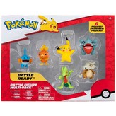 Figurky Pokémon Battle  Set Figure 6-Pack Treecko, Torchic, Mudkip, Gible, Pikachu, Cubone