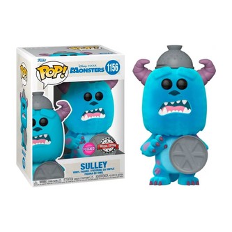 Funko POP! #1156 Disney: Monsters Inc 20th- Sulley with Lid (Flocked) (Exclusive)