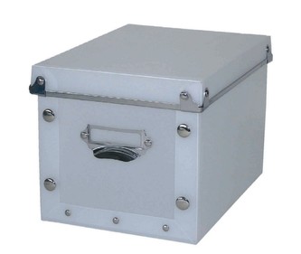 Krabice s kovovými úchyty 22x16x15cm