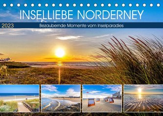 INSELLIEBE NORDERNEY (Tischkalender 2023 DIN A5 quer)