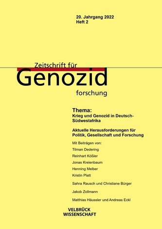 Zeitschrift für Genozidforschung