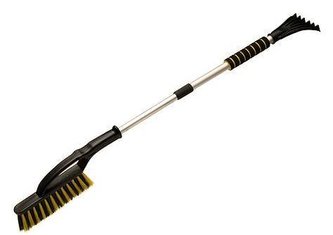 Škrabka na sklo kombi se smetáčkem teleskopická 87-114 cm GE