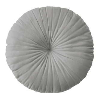 Polštář s výplní MILO světle šedá O 45 cm x 15 cm  Mybesthome