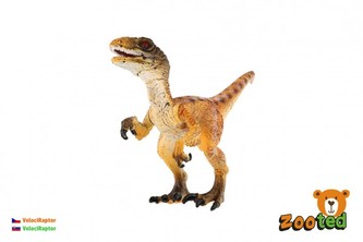 Velociraptor zooted plast 16cm