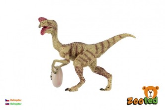 Oviraptor s vejcem zooted plast 12cm v sáčku Oviraptor s vejcem zooted plast 12cm v sáčku