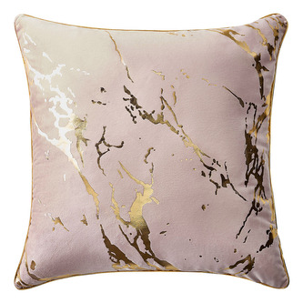 Polštář LANNAY pudrová růžová 45x45 cm Mybesthome