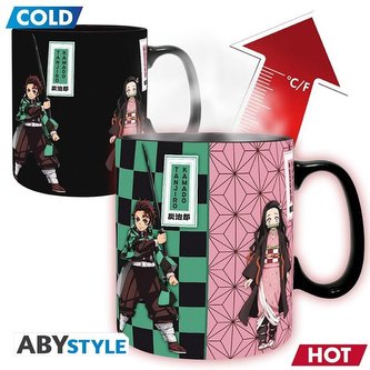 Demon Slayer Keramický hrnek měnící 460 ml - Slayers