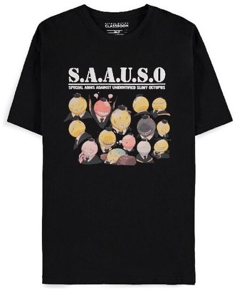 Tričko Assassination Classroom - Faces of Koro-Sensei S