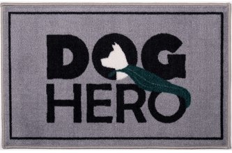 Kusový koberec - kobereček DOG II. šedá 50x80 cm Multidecor