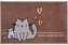 Kusový koberec - kobereček CAT IV. hnědá 40x60 cm Multidecor