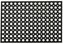 Gumová rohožka - předložka DOMINO - 40x60 cm MultiDecor