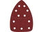 papíry brusné delta, suchý zip, bal.10ks, 149x105mm, P40