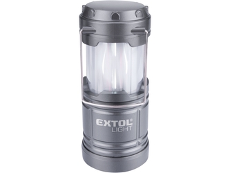EXTOL LIGHT lucerna teleskopická LED, 75lm/plamen