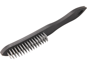 EXTOL CRAFT kartáč ocelový, 4řadý, 290mm