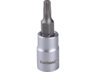 FORTUM hlavice zástrčná 1/4" hrot TORX, T 20, L 37mm