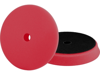 EXTOL PREMIUM kotouč leštící pěnový, orbitální, T10, červený, ⌀180x25mm, suchý zip ⌀152mm