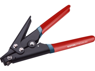 EXTOL PREMIUM kleště manipulační na stahovací/kabelové pásky, do max. šíře pásku 10mm