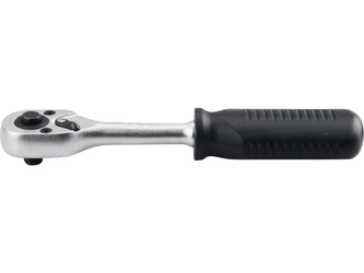 EXTOL PREMIUM ráčna, 45 zubů, 1/4", L 155mm, CrV