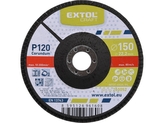 EXTOL CRAFT kotouč lamelový šikmý korundový, P120, O 150mm
